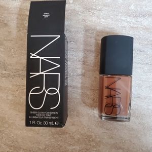 Nars Cosmetics NARS Sheer Glow Foundation dark 1 manaus sheer glow 1.3 Oz